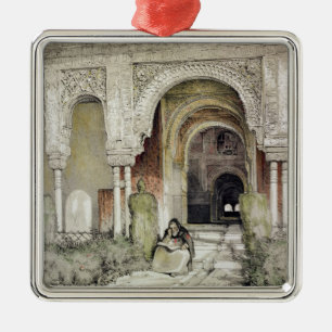 Entrance to the Hall of the Two Sisters (Sala de l Metal Ornament