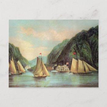 Entrance To The Highlands Vintage Postcard by vintageamerican at Zazzle