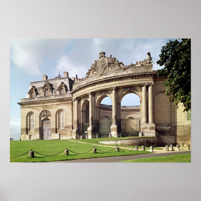 Entrance to the stables poster (Front)