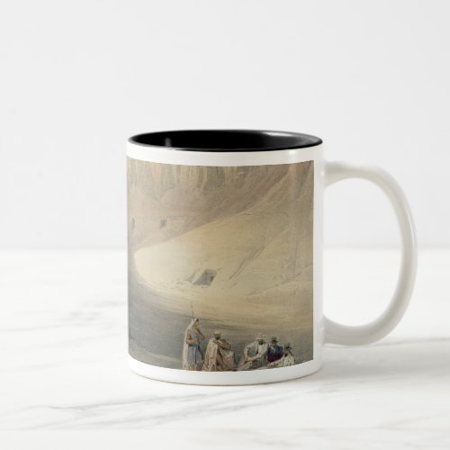 Entrance to the Valley of the Kings Two_Tone Coffee Mug