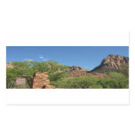 Entrance to Zion National Park in Utah Rectangular Sticker