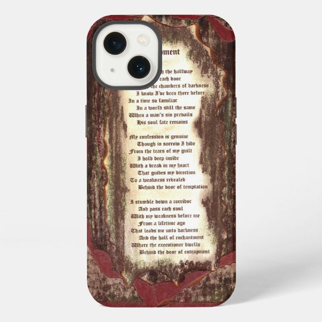 Entrapment Iphone Case (Back)