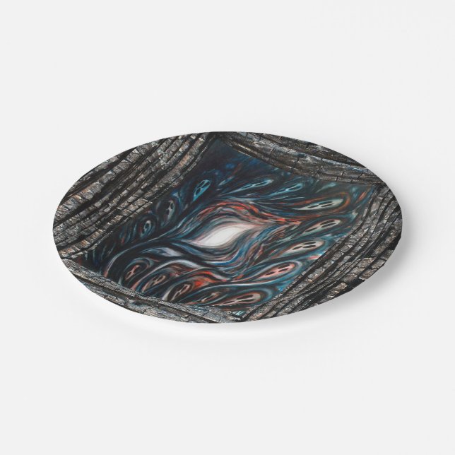 Entrapment Paper Plates (Angled)