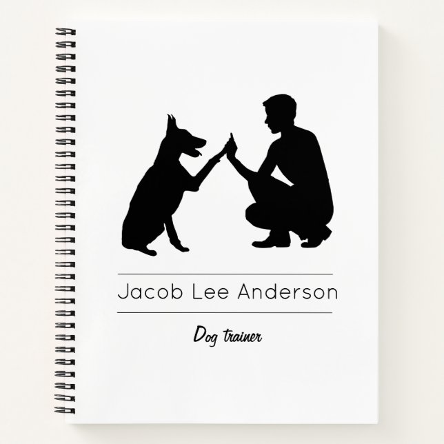 Entrenador de perros notebook (Front)