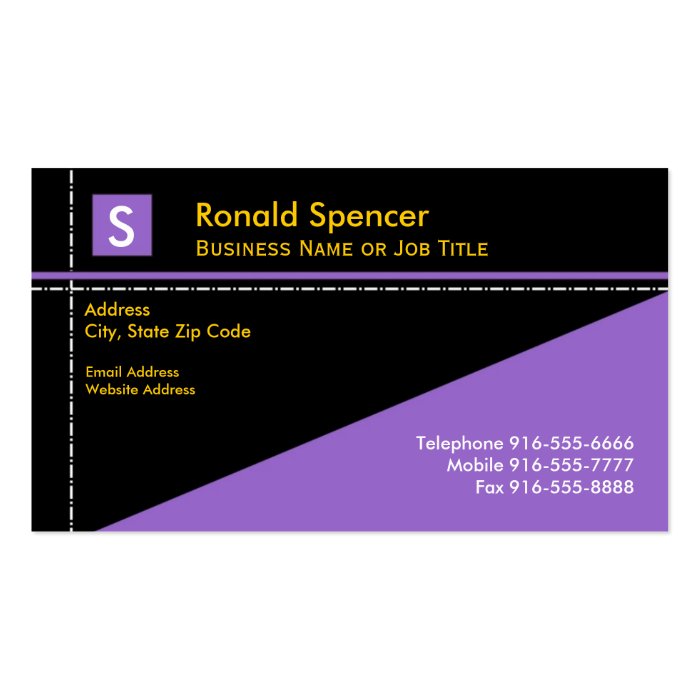 Entrepreneur Business Card