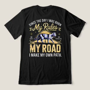 Entrepreneur Cat My Rules My Road - Hustle Cat Mom Tri-Blend Shirt