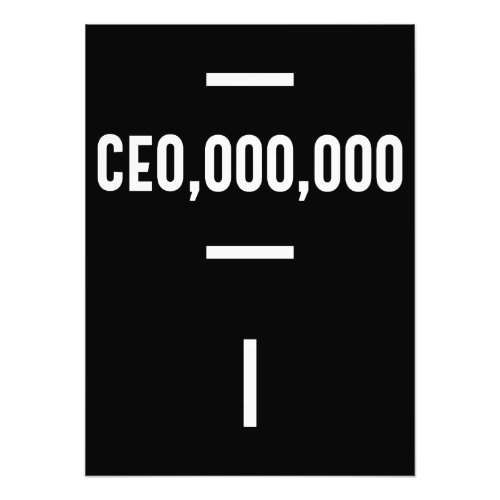 Entrepreneur _ CEO000000 Tee Funny Business Photo Print