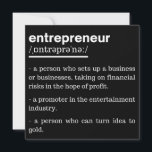 Entrepreneur Definition Funny Business Owner Gift Save The Date<br><div class="desc">Entrepreneur Definition Funny Business Owner Noun A Person who can turn an idea into gold Gift  is an awesome tee for Entrepreneurs,  Businessmen,  Businesswomen. Get one for your Entrepreneur family or friends and make them feel special.</div>