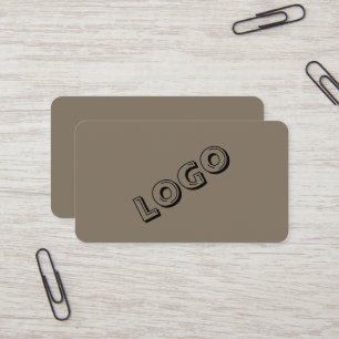 Entrepreneur Logo Business Cards– Elegant Style Business Card