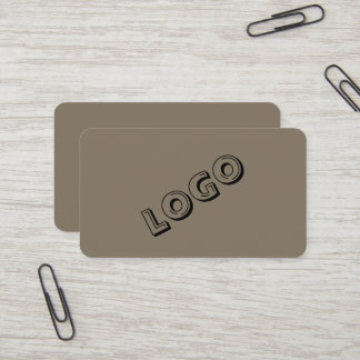 Entrepreneur Logo Business Cards– Elegant Style Card