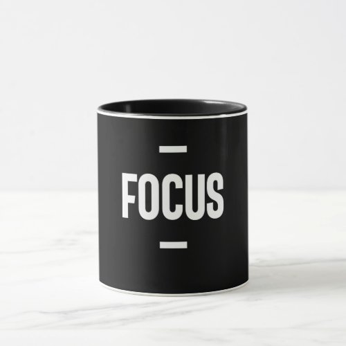 Entrepreneur Motivational Gift _ Focus Mug