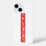 Entrepreneur Stamp iPhone 15 Case