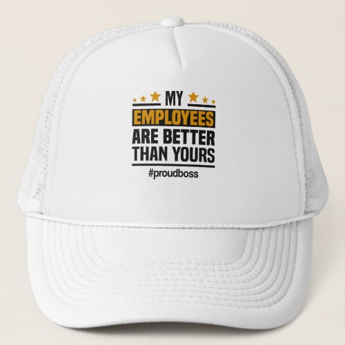 Entrepreneur Startup Proud Boss Team Stars Trucker Hat