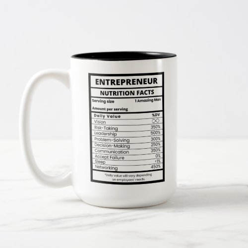 Entrepreneurs And Business Owners Work Two_Tone Coffee Mug