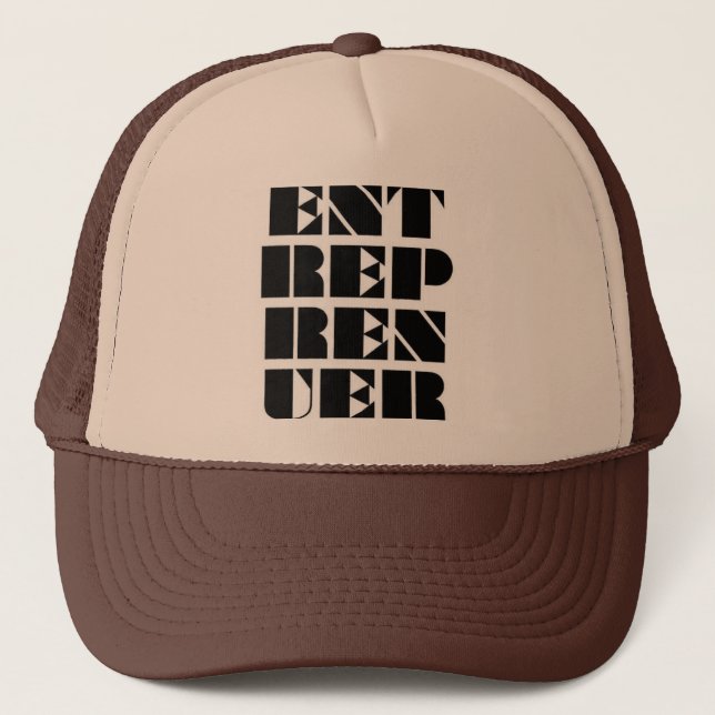 Entreprenuer Brown Hat (Front)