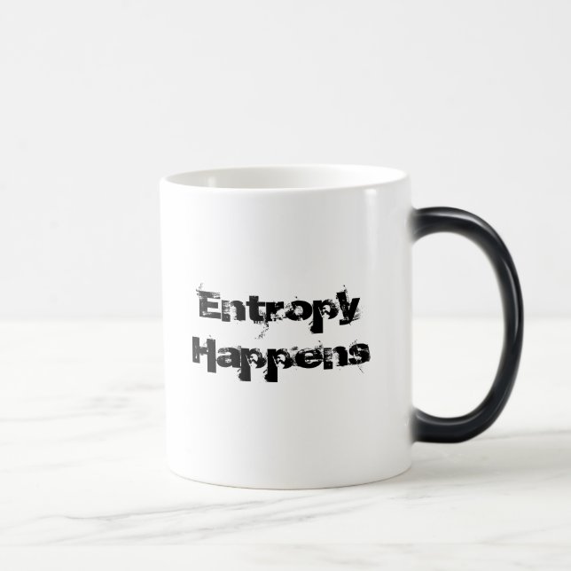 Entropy Happens Color Morph Mug (Right)
