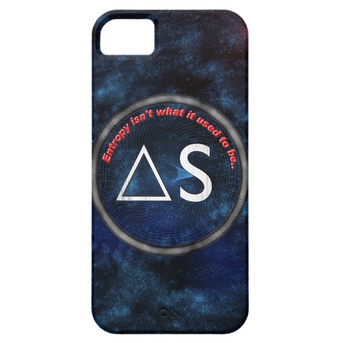 Entropy isn't what it used to be iPhone 5/5S covers