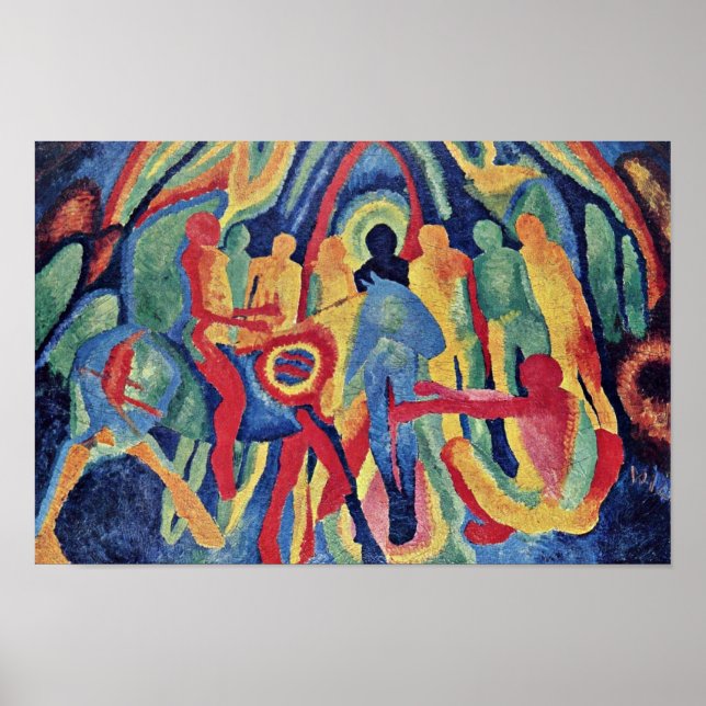 Entry Into Jerusalem By Morgner Wilhelm Poster (Front)