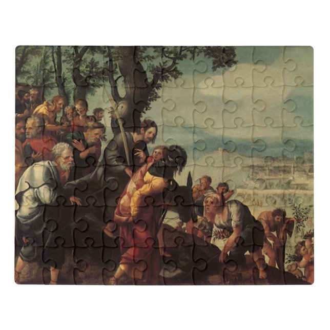 Entry of Christ into Jerusalem Jigsaw Puzzle (Puzzle Horizontal)