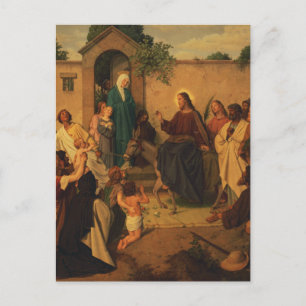 Entry of Jesus Christ into Jerusalem Postcard