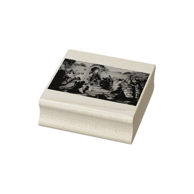 Entry of Jesus Christ into Jerusalem  Rubber Stamp (Stamp)