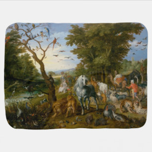 Entry of the Animals into Noah's Ark (Brueghel) Baby Blanket