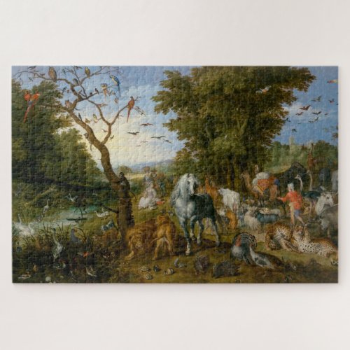Entry of the Animals into Noahs Ark Brueghel Jigsaw Puzzle