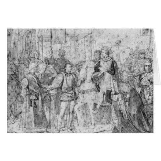 Entry of the Dauphin, the future Charles V Cards (Front Horizontal)