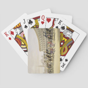 Entry of the Toreros in Procession, 1865 (colour l Poker Cards