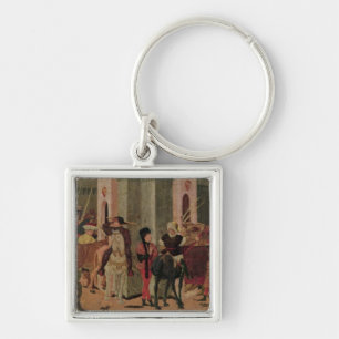 Entry of Titus Flavius Vespasian Keychain