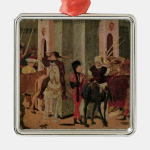 Entry of Titus Flavius Vespasian Metal Ornament