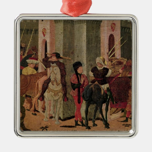 Entry of Titus Flavius Vespasian Metal Ornament (Front)