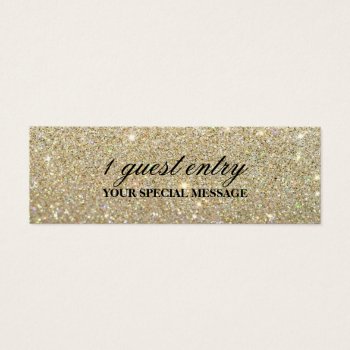 Entry Ticket - Gold Fab by Evented at Zazzle