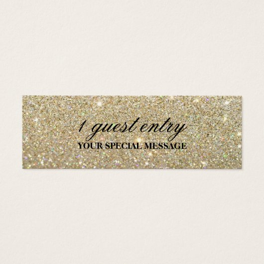 Entry Ticket - Gold Fab (Front)