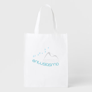 Entusiasmo | Portuguese Words Collection Grocery Bag