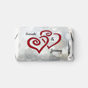 Entwined Hearts Design Hershey's Miniatures