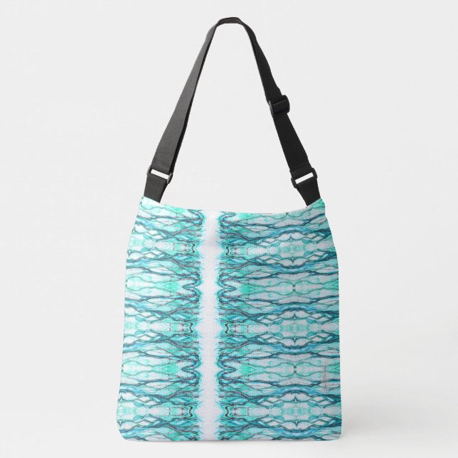 "Entwined in the Line" Beach Bag (Front)