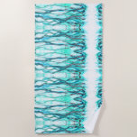 "Entwined in the Line" Beach Towel