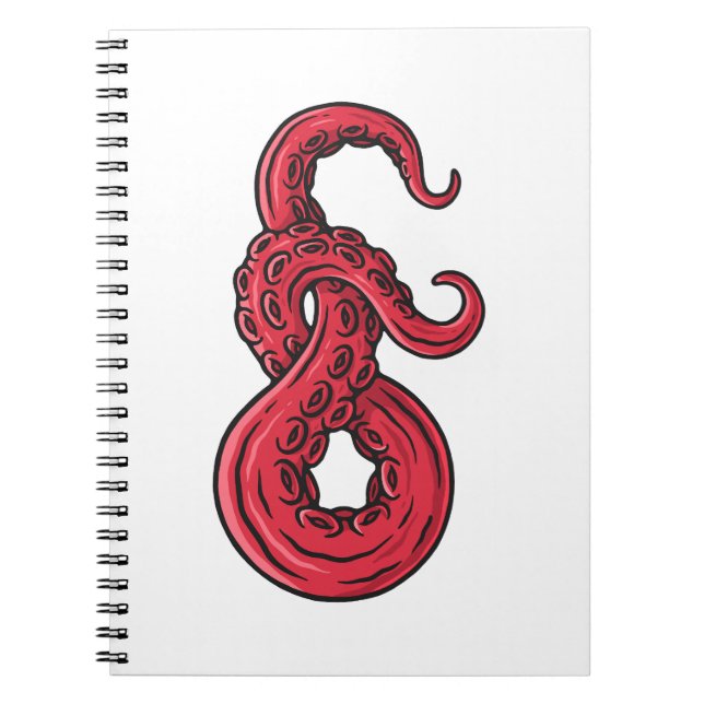 Entwined tentacles notebook (Front)