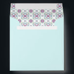 Envelope<br><div class="desc">Elegant fiesta talavera style lined square envelope. Pattern and design by Alexa's Illustrations.</div>