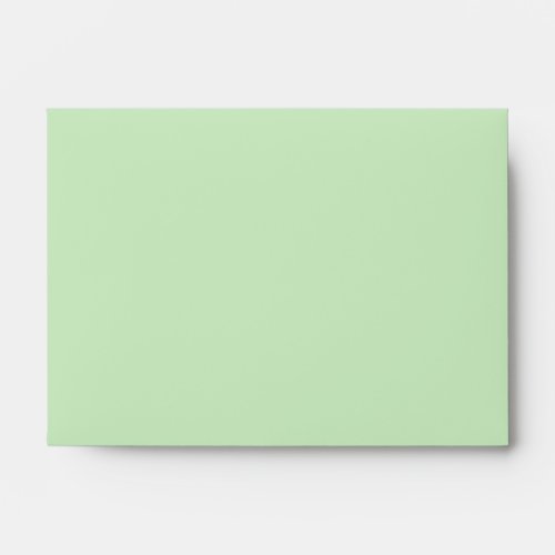 Envelope A6 Baby Shower Green