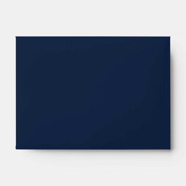 Envelope A6 Navy Blue (Front)