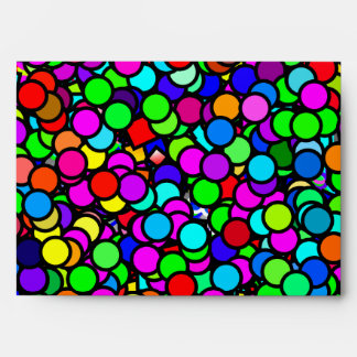 Envelope Colorful Bubbles