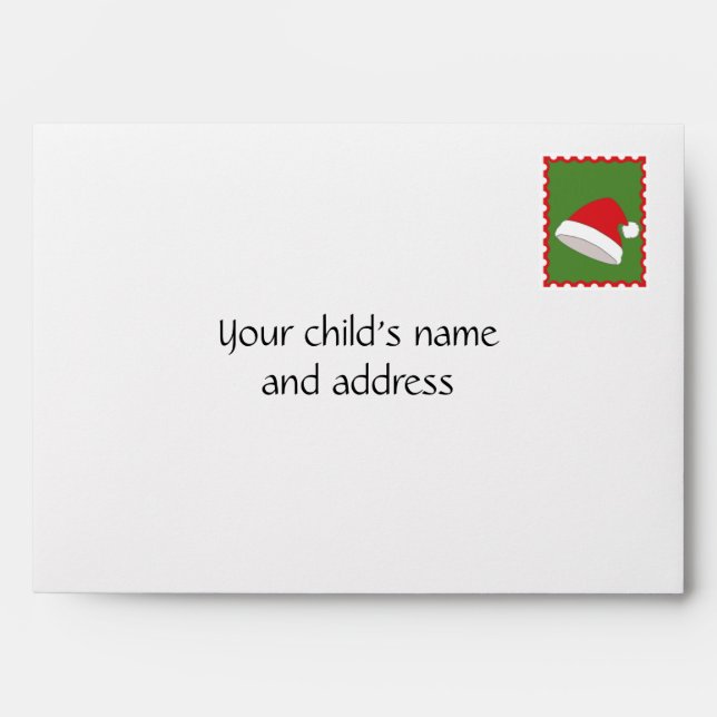 Envelope for Letter from Santa (Front)