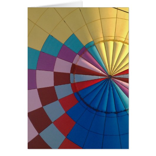 Envelope hot air balloon cards (Front)