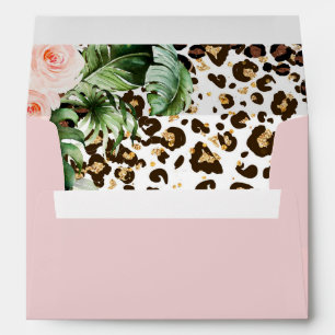 Envelope Leopard Print Safari Jungle.