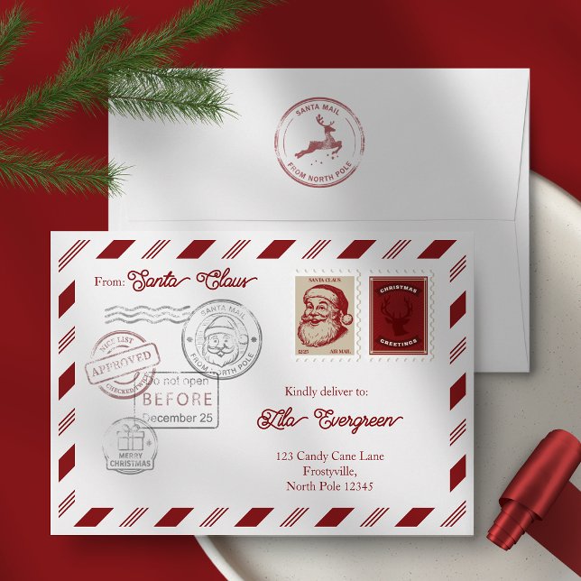 Envelope Letters from Santa (Creator Uploaded)