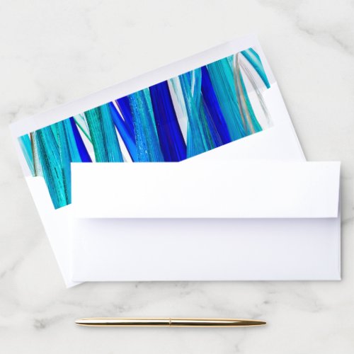 Envelope Liners 10 with Blue Bottles