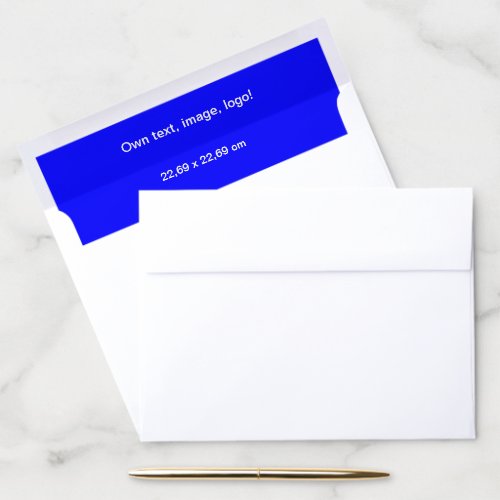 Envelope Liners A10 uni Royal Blue