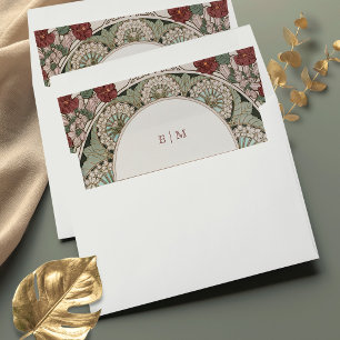 Envelope Liners Vintage Art Nouveau by Mucha